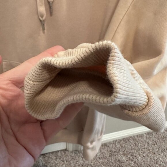 Alo Yoga Accolade Hoodie in Macadamia - Picture 8 of 12